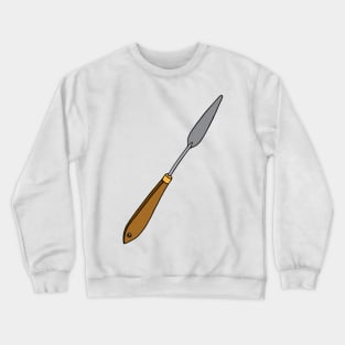 Palette Knife Painting Tool Crewneck Sweatshirt